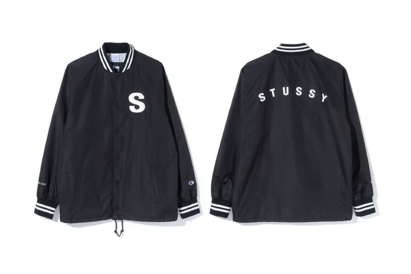 Stüssy x Champion 2017 Spring/Summer Coach Jacket Raglan T-shirt