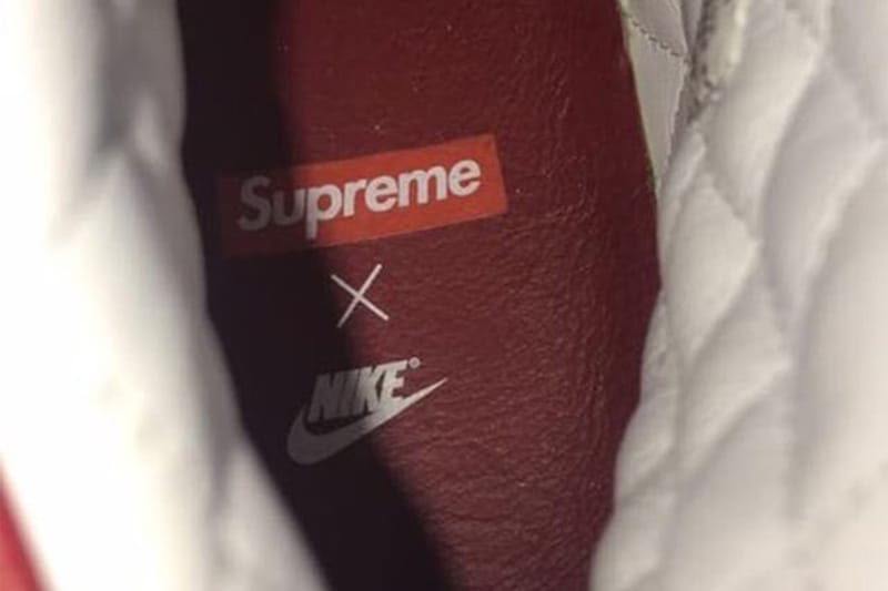Supreme x Nike Dunk High 諜照公開