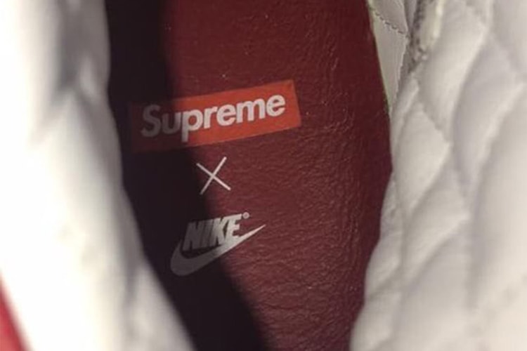 Supreme x Nike Dunk High 諜照公開