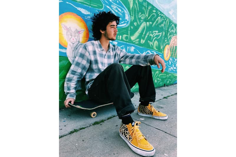 Supreme x Vans Leopard Sk8-Mid Pro Rowan Zorilla Video