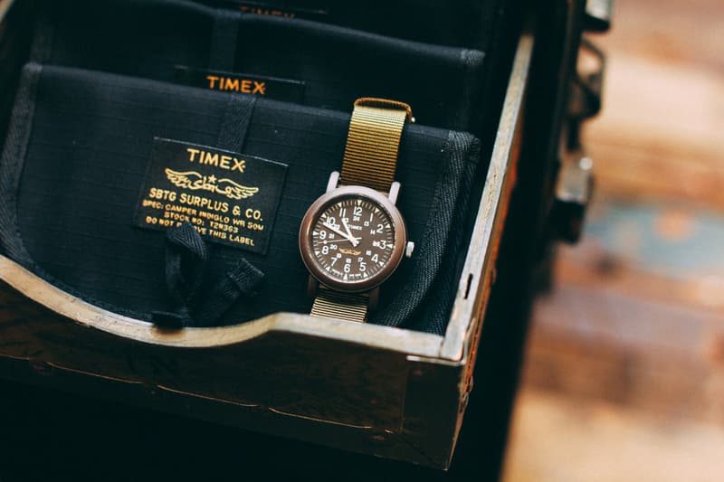 TIMEX x SBTG 聯名客製別注軍錶