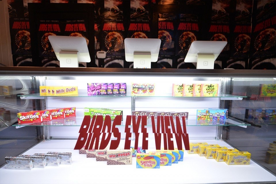 Travis Scott SXSW "BIRDS EYE VIEW" Pop-Up
