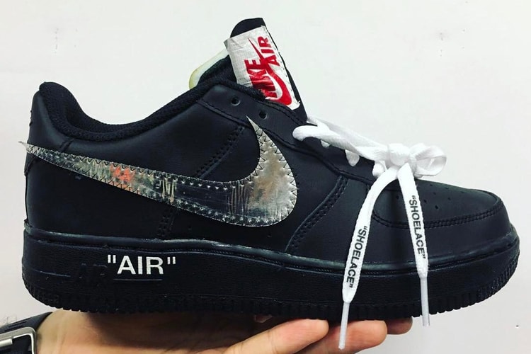 Virgil Abloh 親自曝光 OFF-WHITE x Nike Air Force 1 最新版本