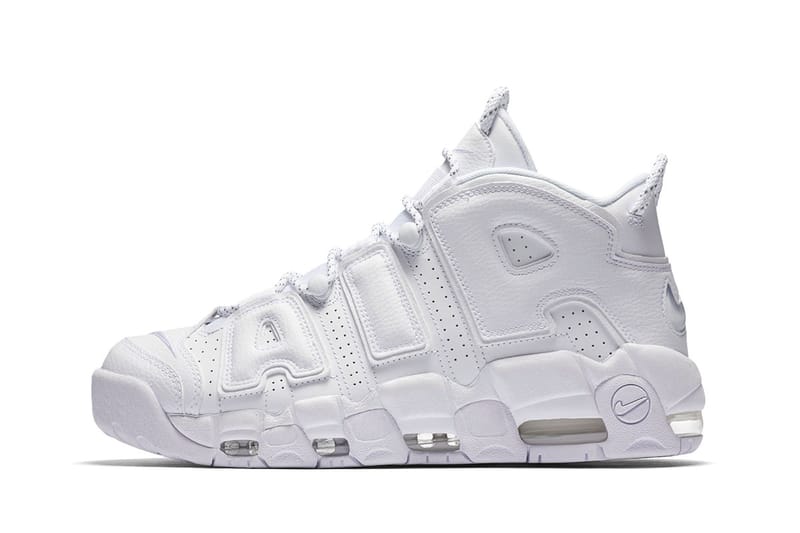 Nike Air More Uptempo 全白配色