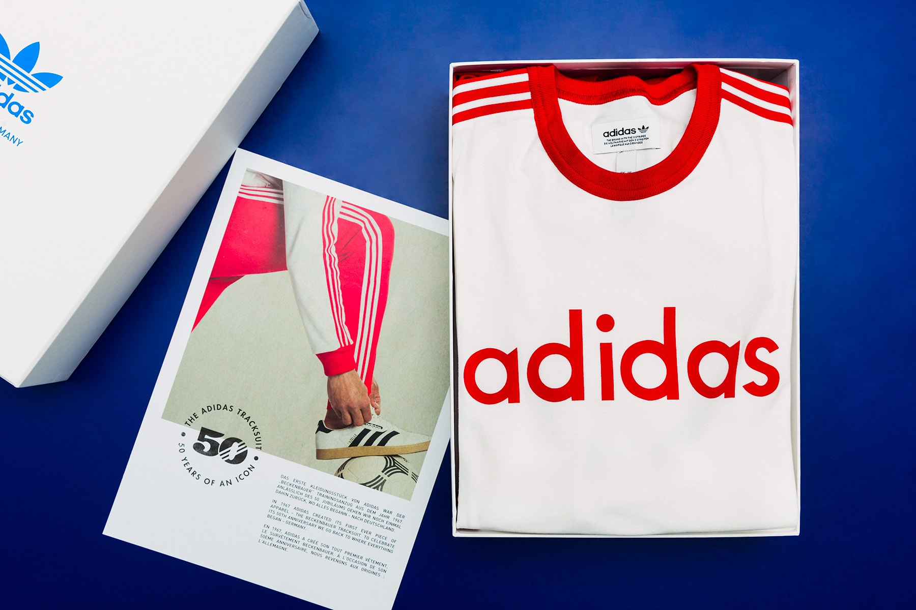 adidas Originals 經典 Beckenbauer Tracksuit  50 週年