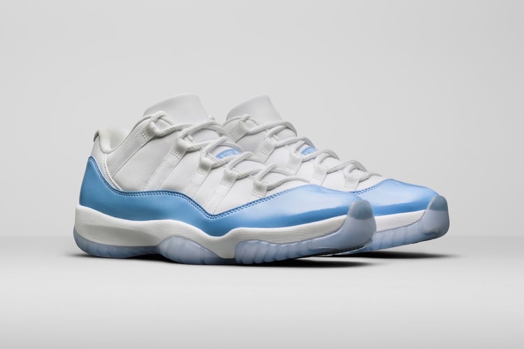 Air Jordan 11 Low 全新「North Carolina」配色正式登陸 HBX