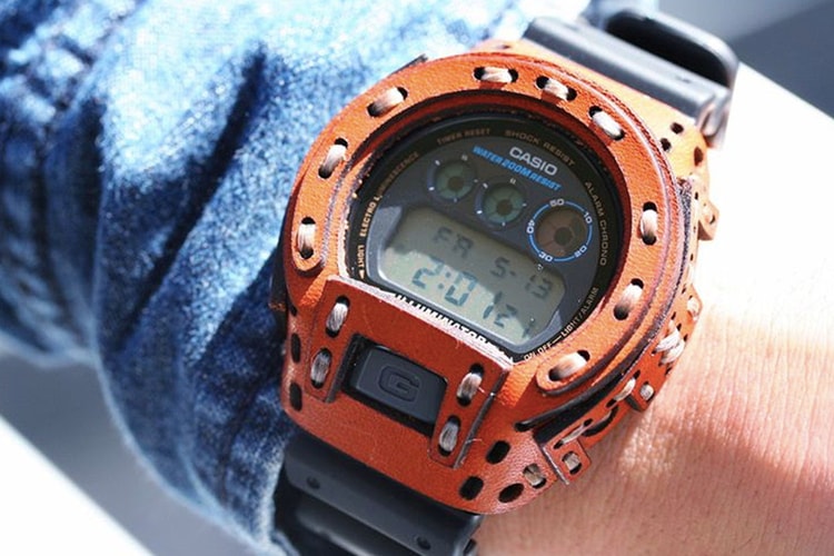 armadillo 打造 G-Shock 專屬皮革保護套