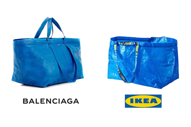 致敬 IKEA 經典購物袋?BALENCIAGA 全新包款正式登場