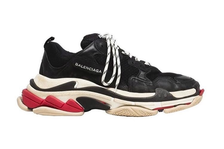 搶先預覽 Balenciaga 全新球鞋 Triple-S 黑紅配色