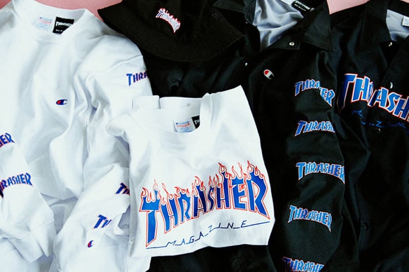 BEAMS x《Thrasher》x Champion 2017 春夏聯名別注系列