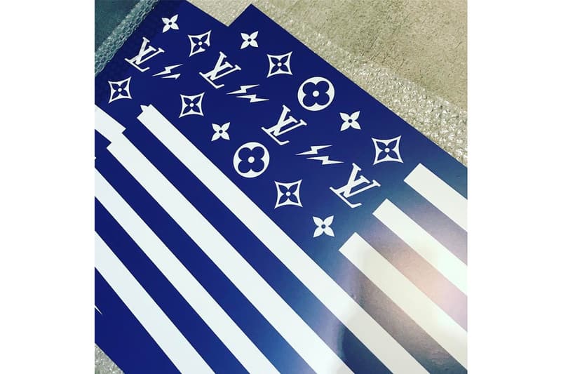 Hiroshi Fujiwara fragment design x Louis Vuitton Pop-Up Tease