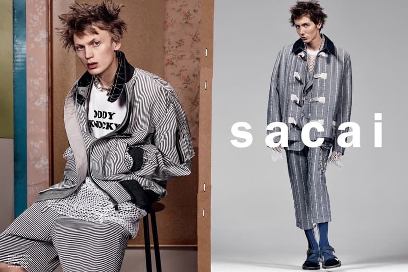 sacai 2017 春夏系列宣傳廣告