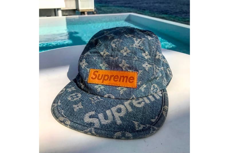 Kim Jones New Supreme x Louis Vuitton Cap