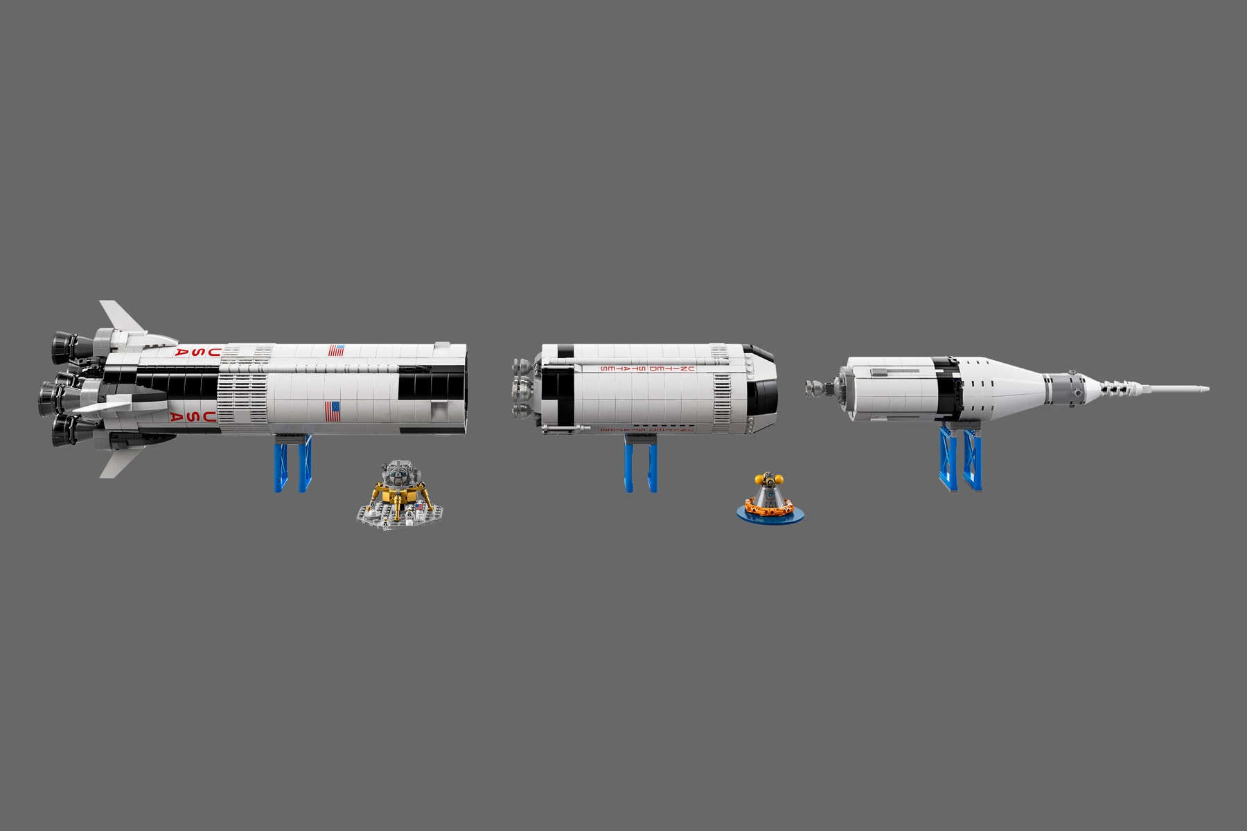 LEGO 推出「NASA Apollo Saturn V」運載火箭積木模型