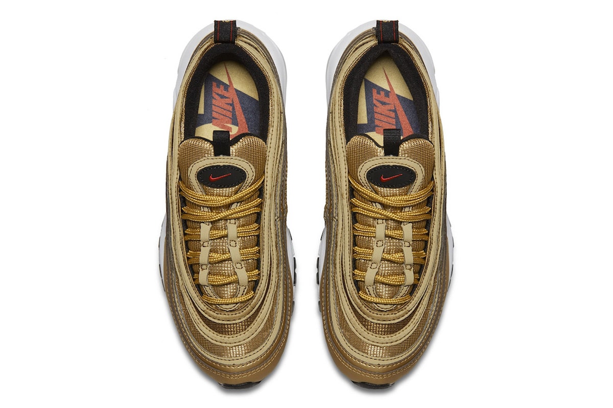 Nike Air Max 97 OG “Metallic Gold” Official Images