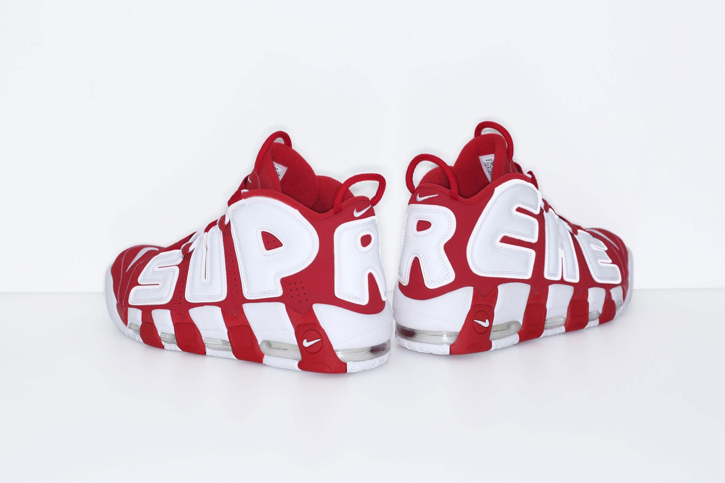 Supreme x Nike Air More Uptempo Official Images & Details