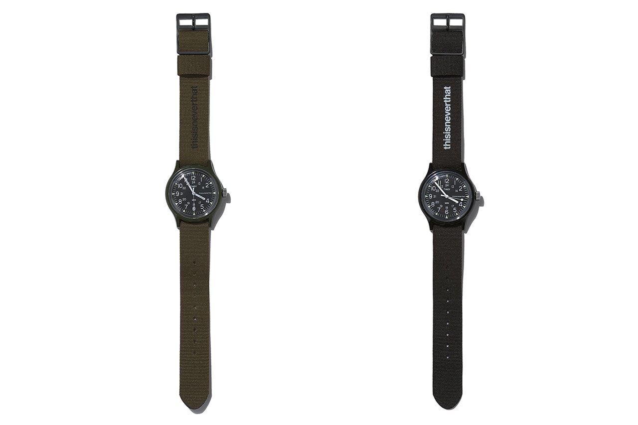 thisisneverthat 與 Timex 推出聯乘 Camper 腕錶