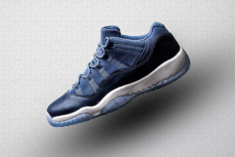 近賞 Air Jordan 11 Low 全新「Blue Moon」藍調新色