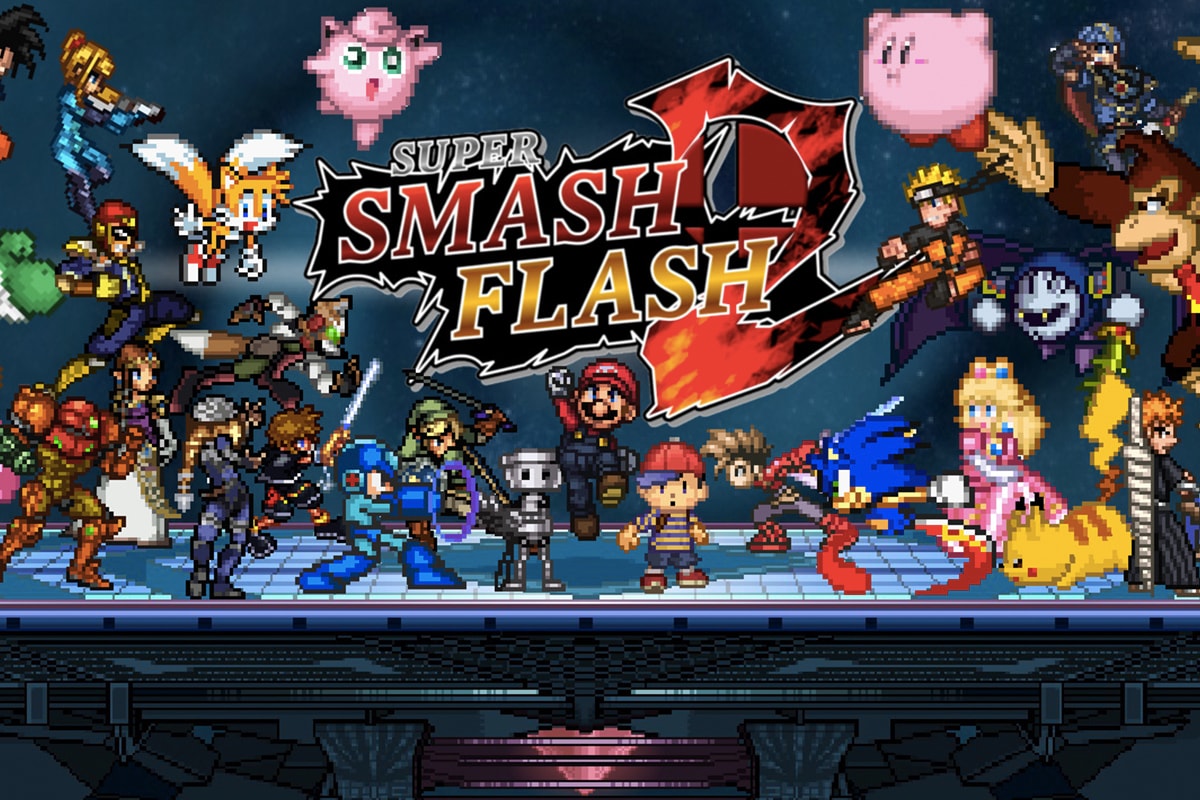 神級團隊公佈大亂鬥式免費線上遊戲《Super Smash Flash 2》