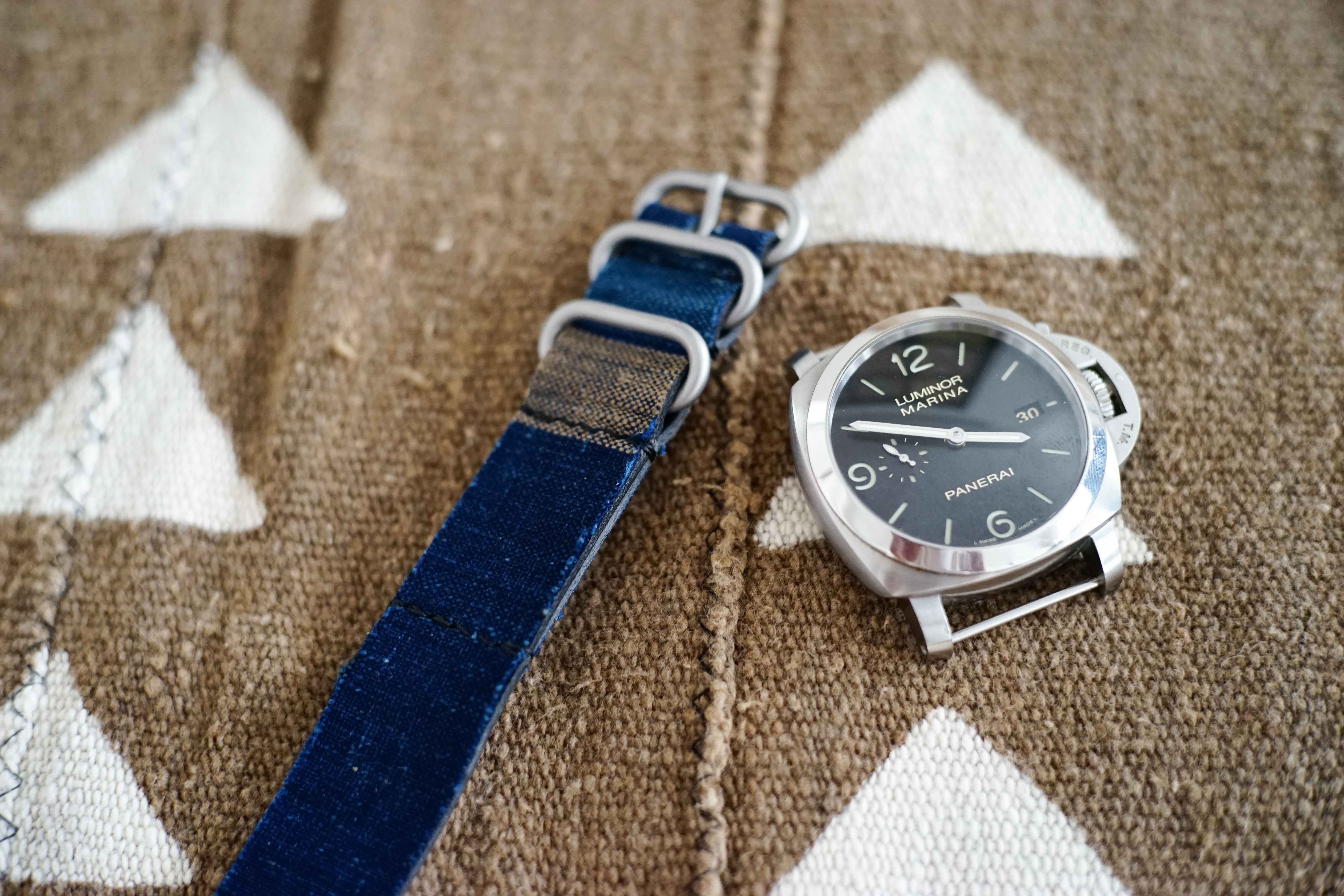 Simple Union 日本古布定製錶帶