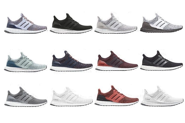 搶先預覽 adidas UltraBOOST 4.0 2018 全新配色系列