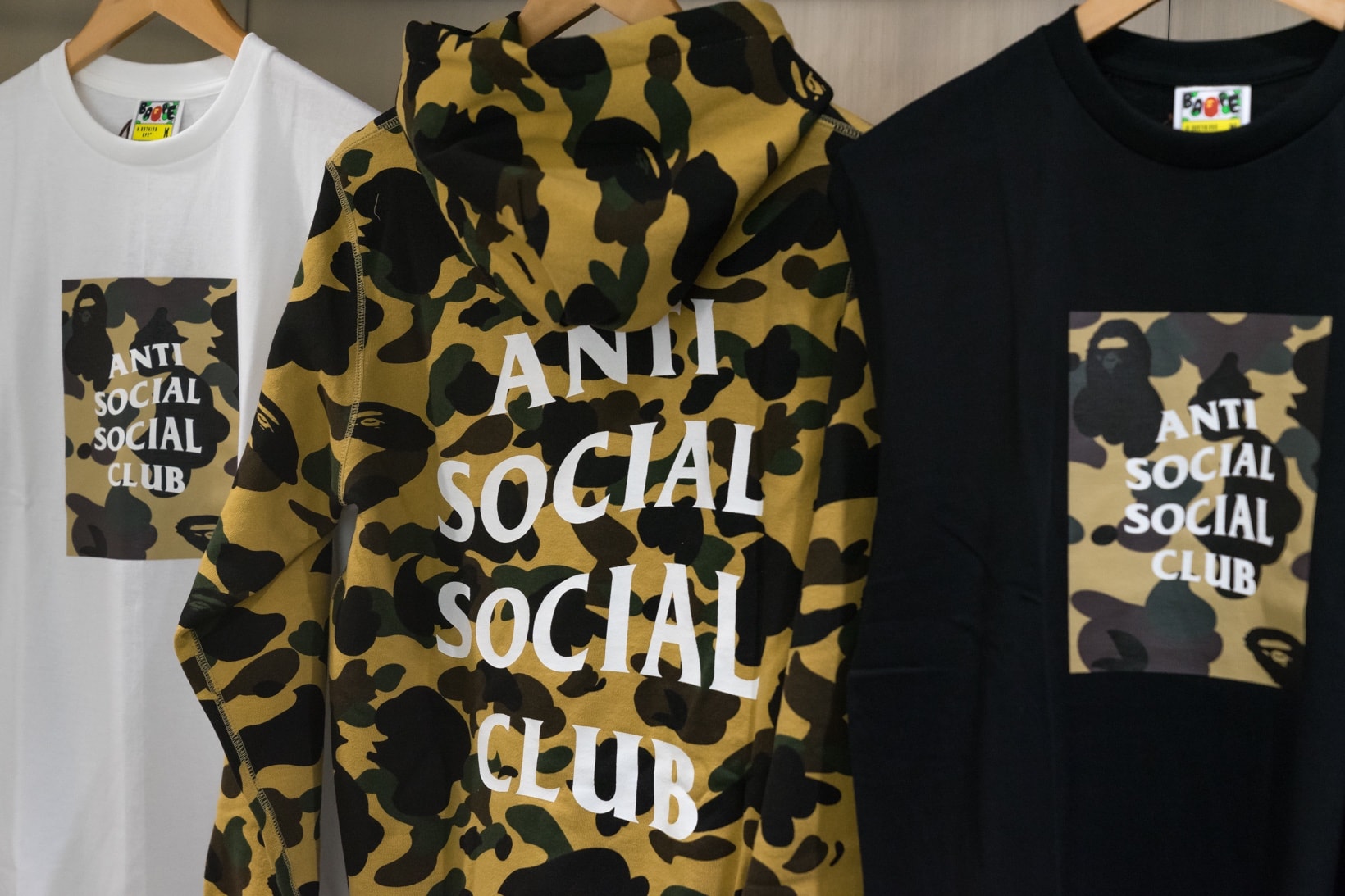Anti Social Social Club x BAPE Collection NYC Launch