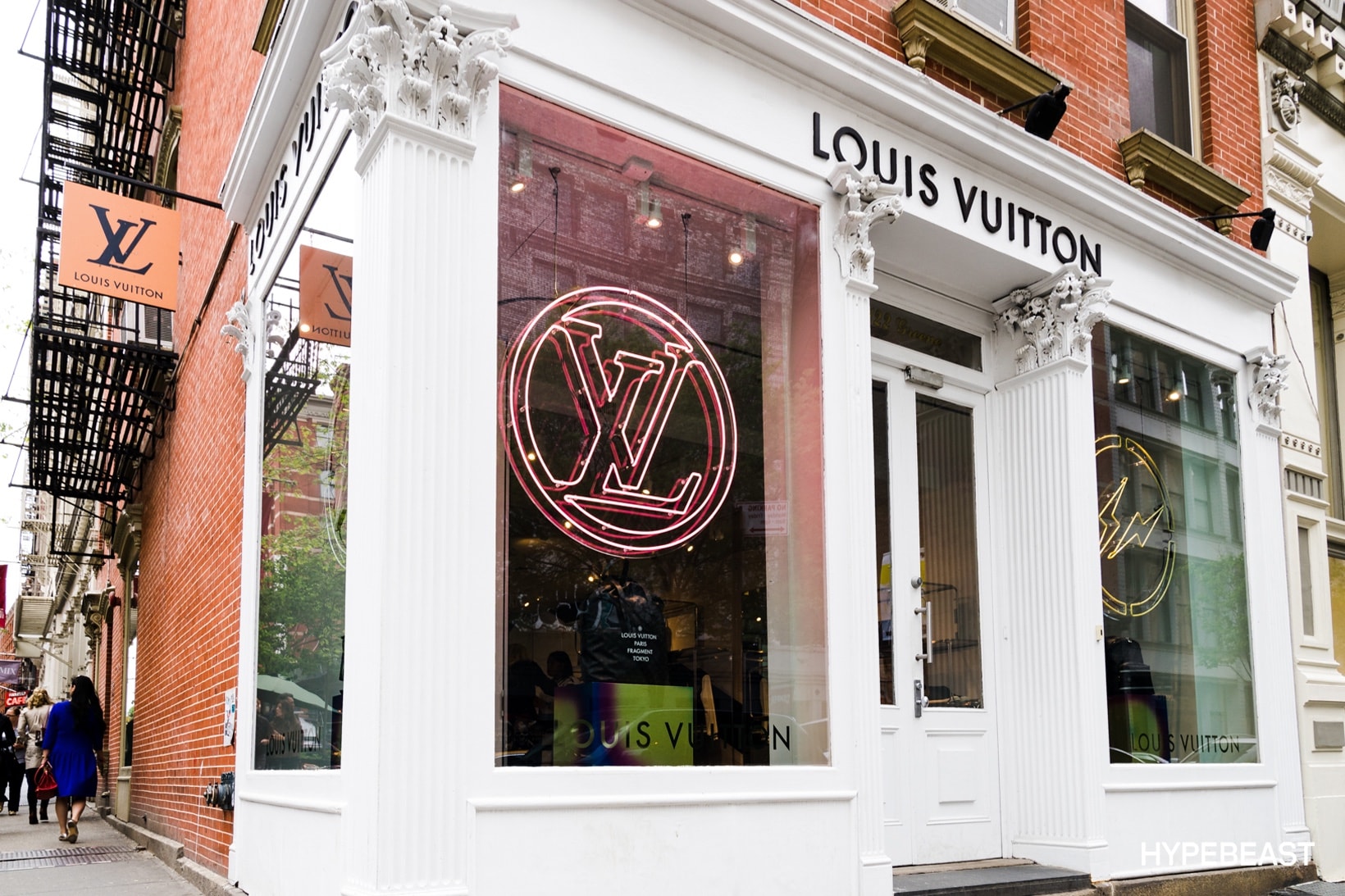 走進 Louis Vuitton x fragment design 紐約 SoHo Pop-Up 期限店
