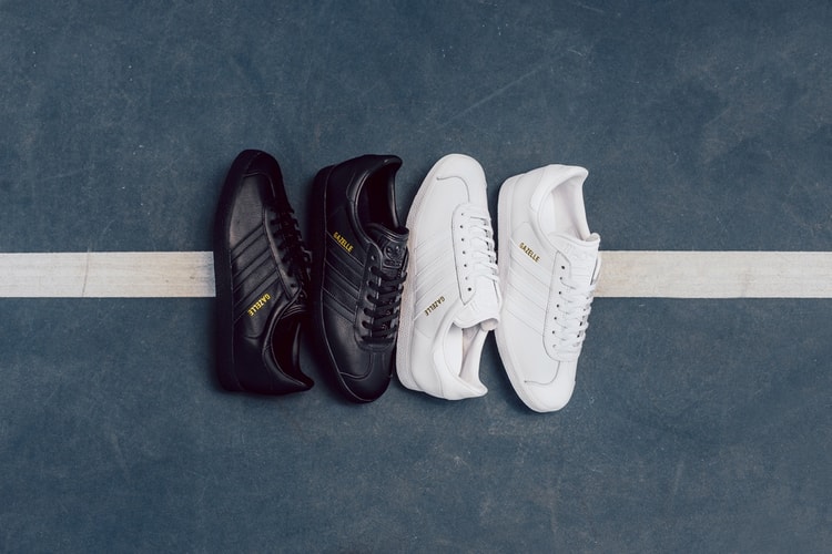 adidas Originals 全新純色 Leather Gazelle 系列