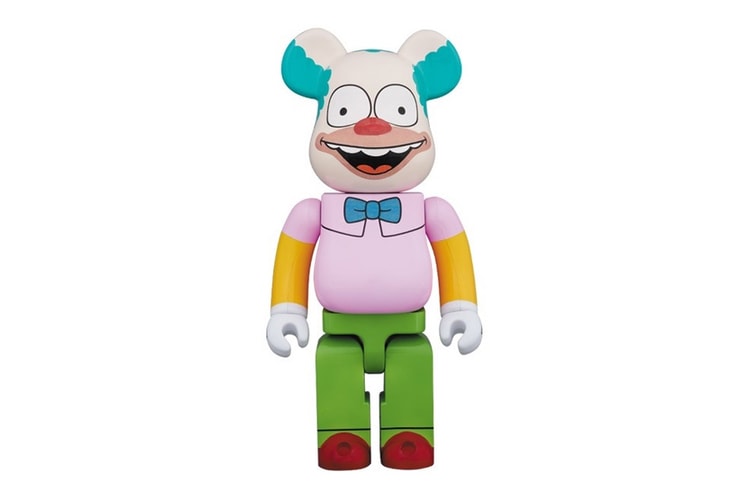 Medicom Toy 為《The Simpsons》Krusty the Clown 推出 BE@RBRICK 設計