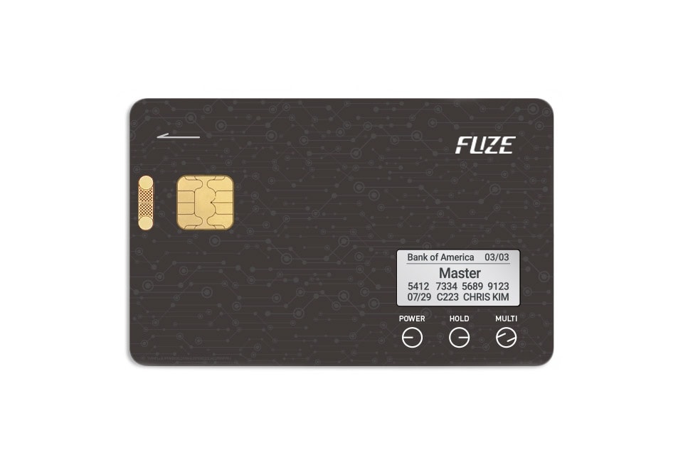 智能裝備 Fuze Smart Credit Card 集卡之大成