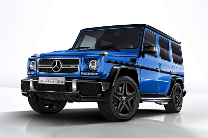 Mercedes-AMG 打造 G63 50 周年限量紀念版車型