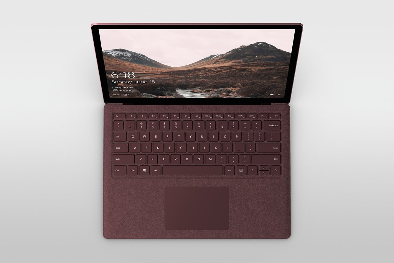 Microsoft 正式發佈 Surface Laptop 筆記本電腦