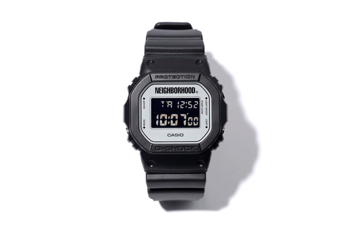 NEIGHBORHOOD x G-SHOCK DW-5600 聯名腕錶將再度上架