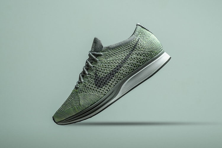 近賞 Nike Flyknit Racer 全新配色設計「Ghost Green」