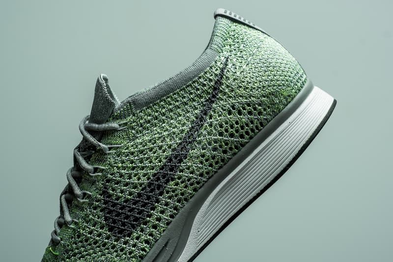 Nike Flyknit Racer “Ghost Green” Closer Look