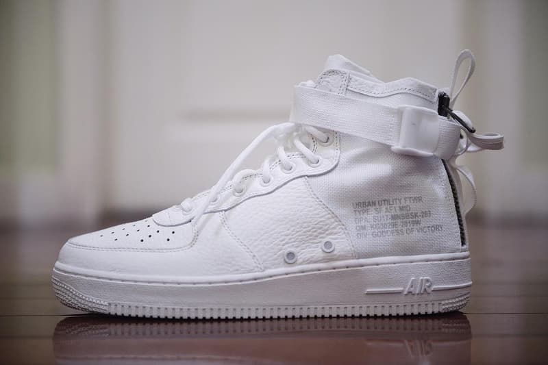 搶先預覽 Nike SF-AF1 Mid「Triple White」全白配色