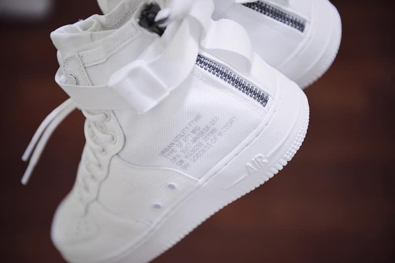 搶先預覽 Nike SF-AF1 Mid「Triple White」全白配色