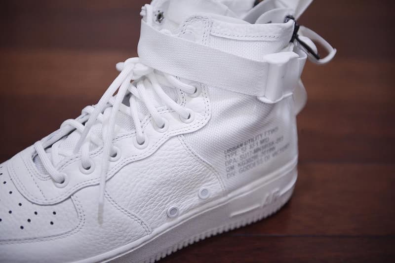 搶先預覽 Nike SF-AF1 Mid「Triple White」全白配色