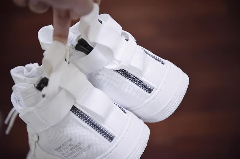 搶先預覽 Nike SF-AF1 Mid「Triple White」全白配色