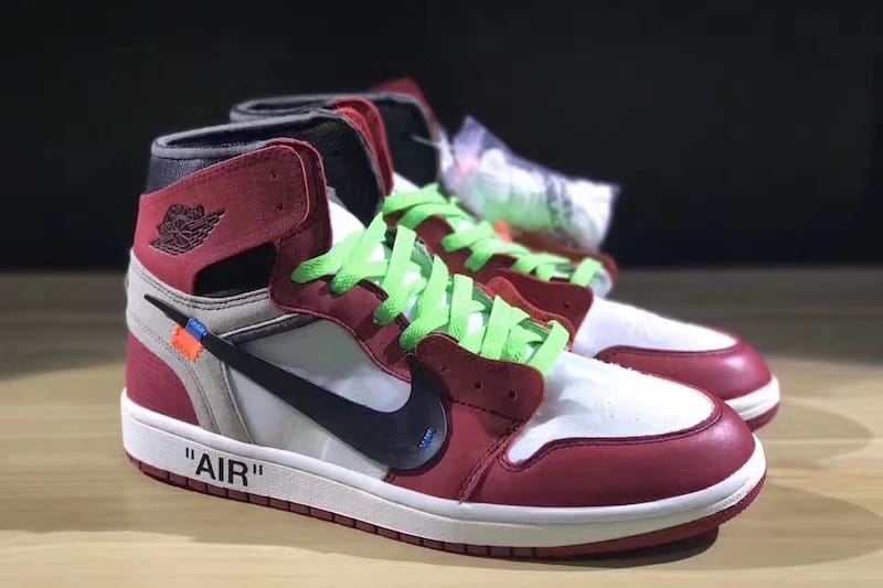 OFF-WHITE x Air Jordan 1 更多細節與發售信息釋出