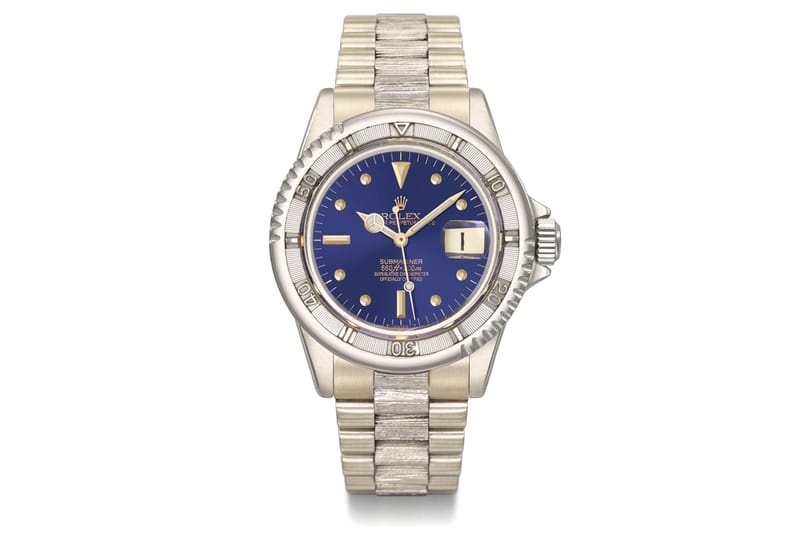 Rolex 白金原型 Submariner 創下拍賣新紀錄