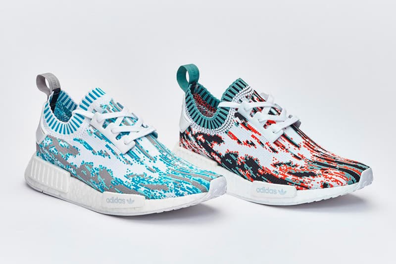 Sneakersnstuff x adidas Originals NMD R1 PK “Datamosh” Pack
