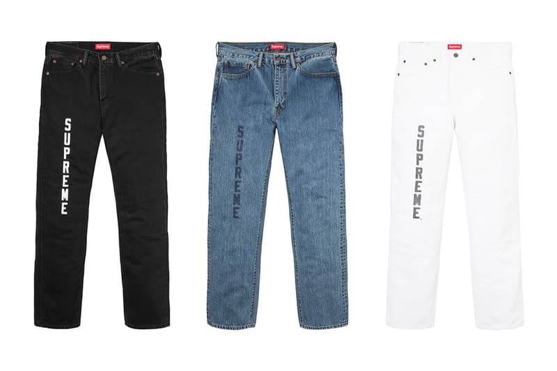 Supreme x Levi's 2017 春夏聯名系列