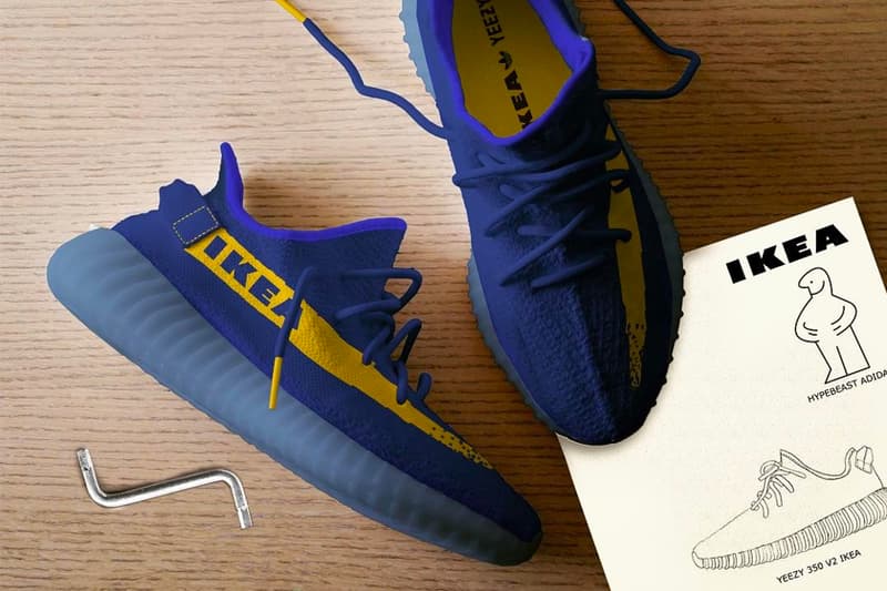 IKEA x YEEZY BOOST 350 V2「聯名」概念設計