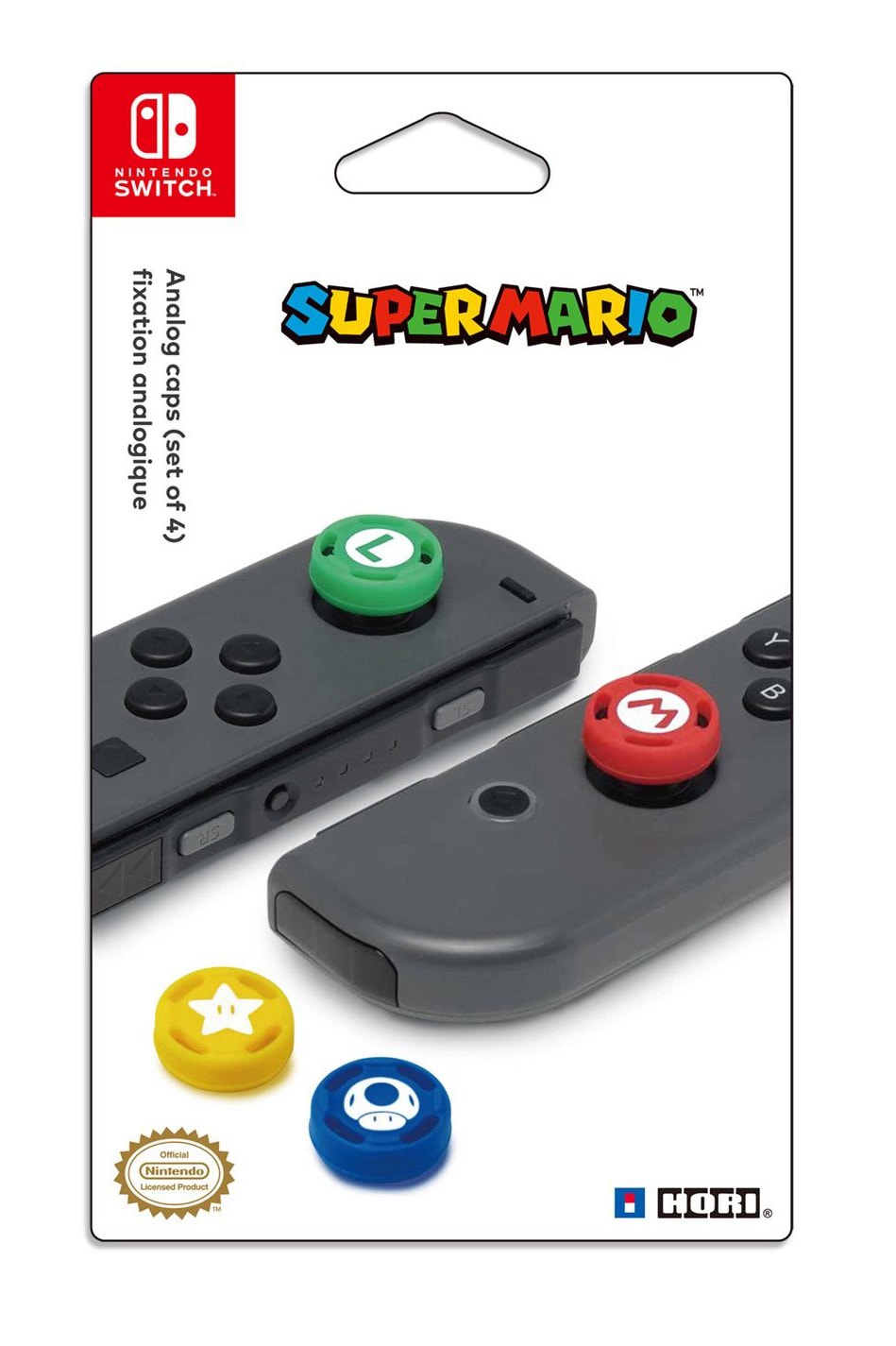 Nintendo Switch 最新 Super Mario Analog Caps 登場
