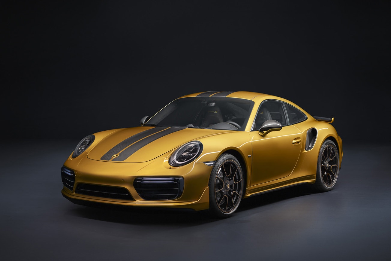 金色塗裝注入－Porsche 911 Turbo S 全新限量車款