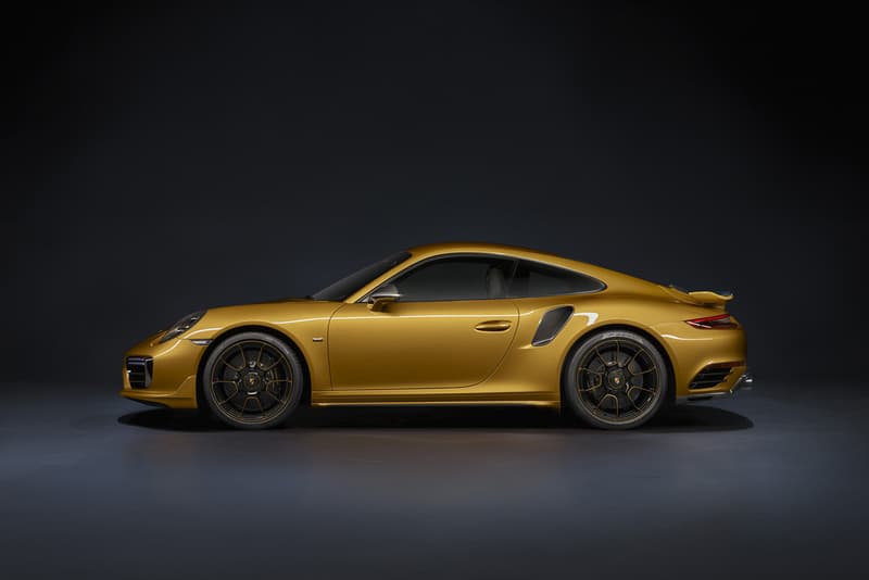 金色塗裝注入－Porsche 911 Turbo S 全新限量車款