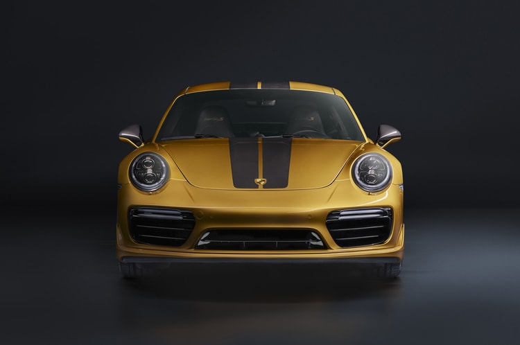 金色塗裝注入-Porsche 911 Turbo S 全新限量車款