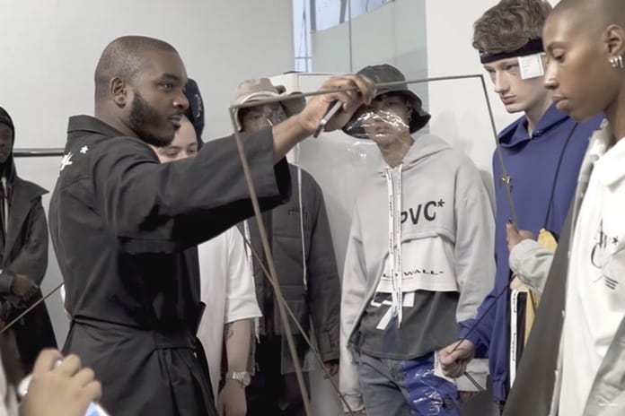 走進 A-COLD-WALL* 2018 春夏系列發佈會後台