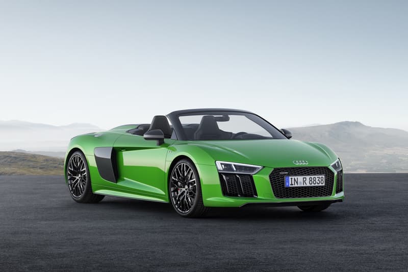 Audi 發佈 R8 V10 Spyder Plus 敞篷跑車